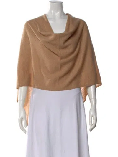 Pre-owned Minnie Rose Cashmere Cowl Neck Sweater W/ Tags In Neutral