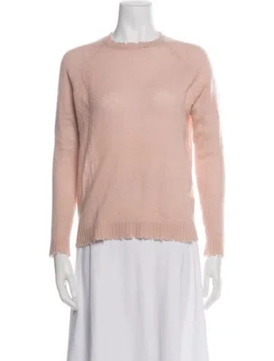 Pre-owned Minnie Rose Cashmere Crew Neck Sweater