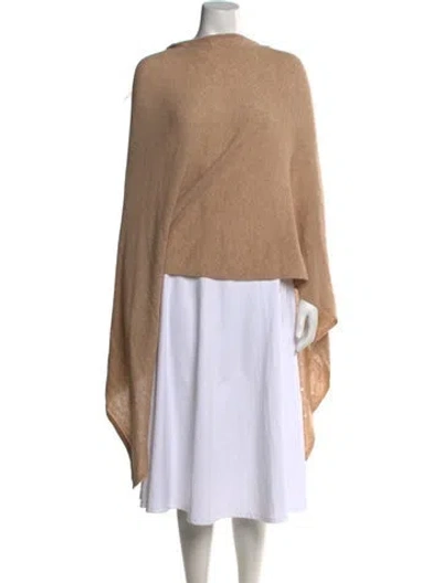 Pre-owned Minnie Rose Cashmere Crew Neck Sweater In Neutral