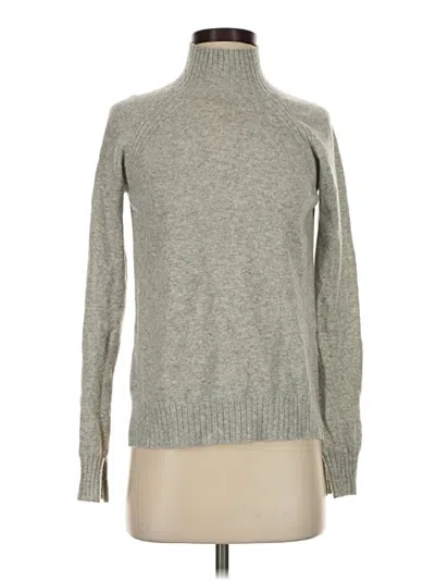 Pre-owned Minnie Rose Cashmere Pullover Sweater In Gray