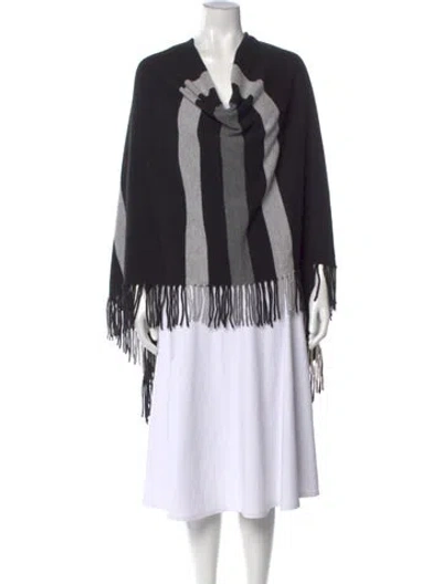 Pre-owned Minnie Rose Cashmere Striped Sweater W/ Tags In Multi