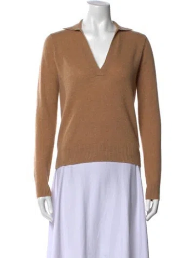Pre-owned Minnie Rose Cashmere Sweater In Neutrals