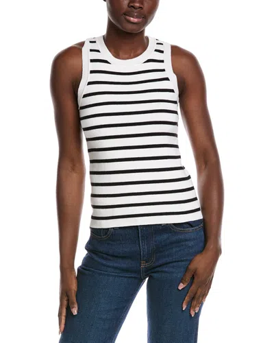 Minnie Rose Cashmere-blend Tank In White