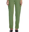 Minnie Rose Cotton Cashmere Cargo Pant In Green