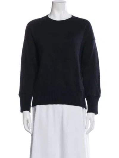 Pre-owned Minnie Rose Crew Neck Sweater In Blue