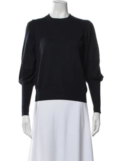 Pre-owned Minnie Rose Crew Neck Sweater In Blue