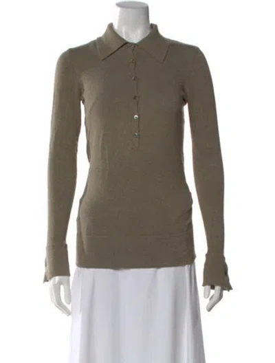 Pre-owned Minnie Rose Crew Neck Sweater In Neutral
