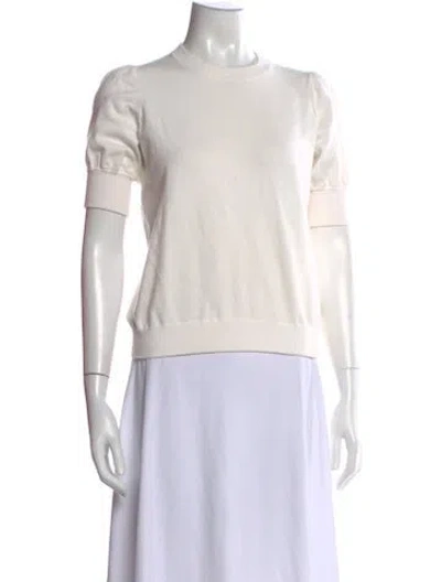 Pre-owned Minnie Rose Crew Neck Sweater In Neutrals