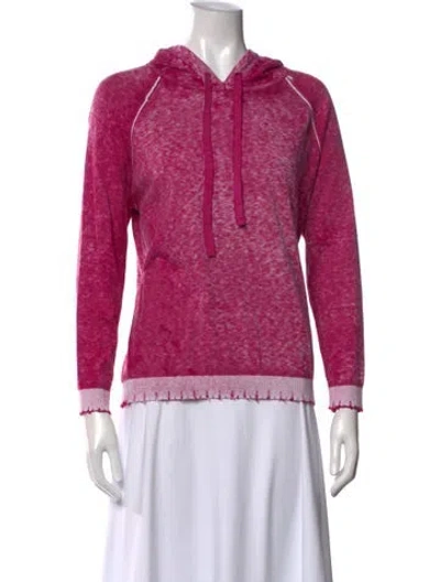 Pre-owned Minnie Rose Crew Neck Sweater In Pink