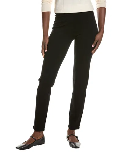 Minnie Rose Knit Tapered Pant In Black