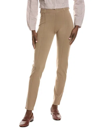 Minnie Rose Knit Tapered Pant In Green