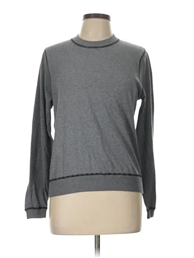Pre-owned Minnie Rose Long Sleeve Turtleneck In Gray