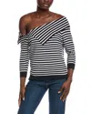 Minnie Rose Off-the-shoulder Cashmere-blend Sweater In Black