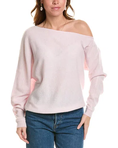 MINNIE ROSE OFF-THE-SHOULDER CASHMERE SWEATER