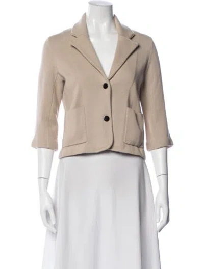 Pre-owned Minnie Rose Open Front Sweater In Neutral
