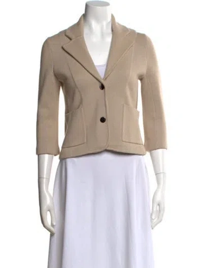 Pre-owned Minnie Rose Open Front Sweater In Neutral