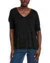 Minnie Rose Pow Pow Cashmere-blend Sweater In Black