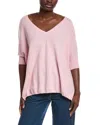 Minnie Rose Pow Pow Cashmere Sweater In Pink