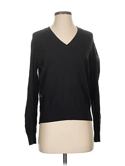 Pre-owned Minnie Rose Pullover Sweater In Black