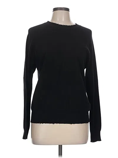 Pre-owned Minnie Rose Pullover Sweater In Black