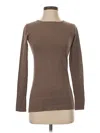 Minnie Rose Pullover Sweater In Brown