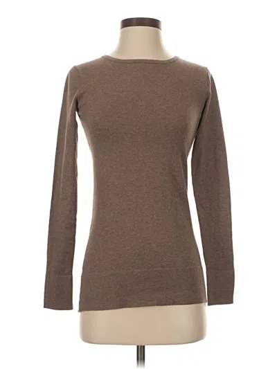Minnie Rose Pullover Sweater In Brown
