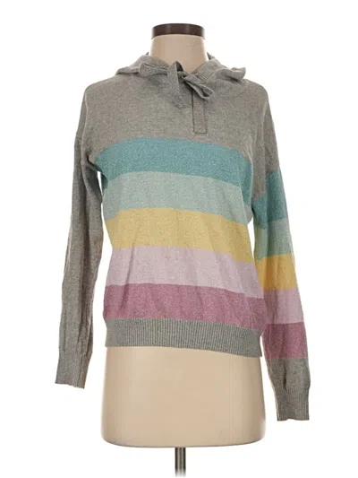 Pre-owned Minnie Rose Pullover Sweater In Gray