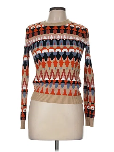 Pre-owned Minnie Rose Pullover Sweater In Orange