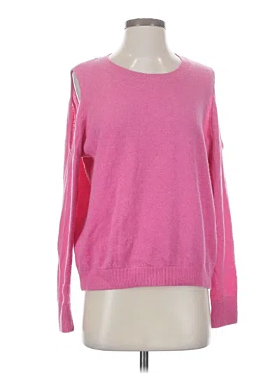Pre-owned Minnie Rose Pullover Sweater In Pink