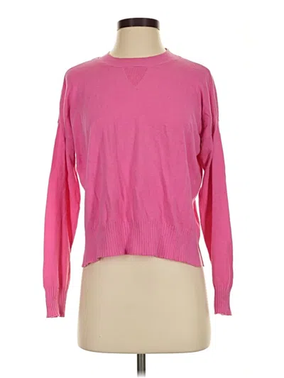 Pre-owned Minnie Rose Pullover Sweater In Pink