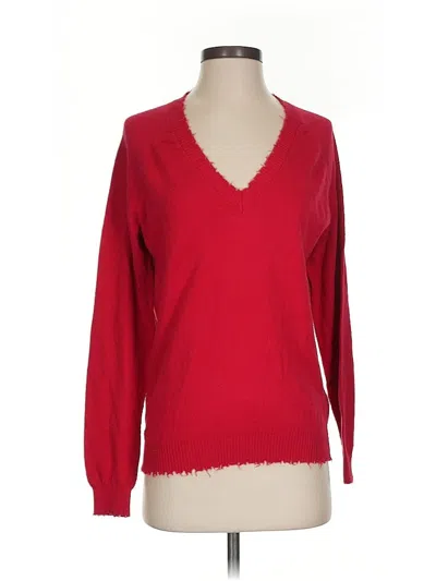 Pre-owned Minnie Rose Pullover Sweater In Red