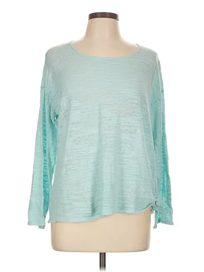 Pre-owned Minnie Rose Pullover Sweater In Teal