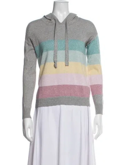 Pre-owned Minnie Rose Striped In Grey