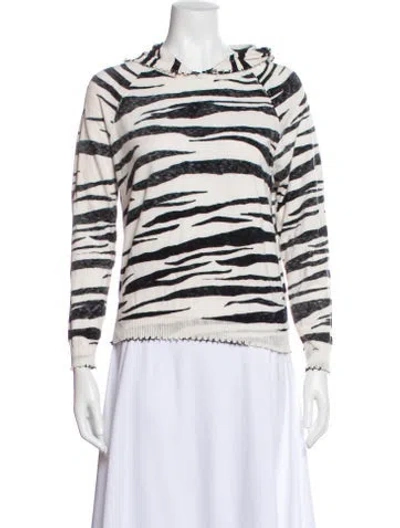 Pre-owned Minnie Rose Striped Jacket In Black