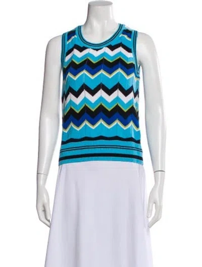 Pre-owned Minnie Rose Striped Scoop Neck Sweater W/ Tags In Multi