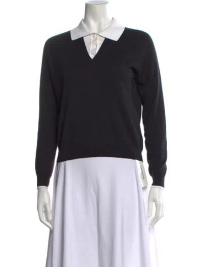 Pre-owned Minnie Rose Sweater In Black