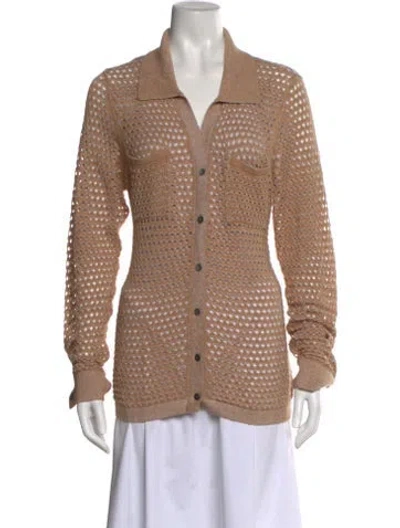 Pre-owned Minnie Rose Sweater In Neutral