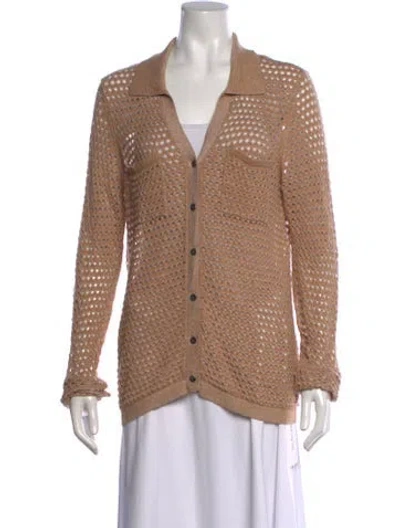 Pre-owned Minnie Rose Sweater In Neutrals