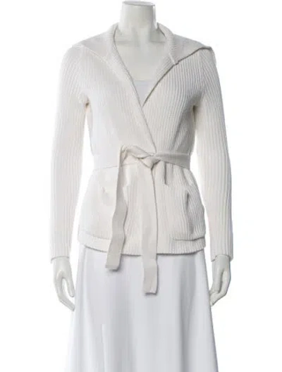 Pre-owned Minnie Rose Sweater W/ Tags In White