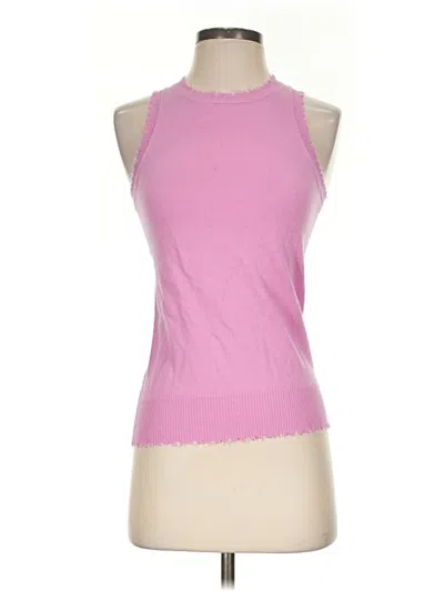 Pre-owned Minnie Rose Tank Top Pink Halter Neckline Tops