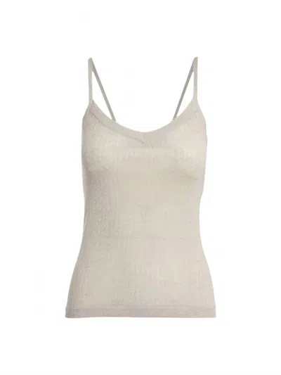 Minnie Rose Women's Silk Cashmere Tank In Oatmeal In Neutral