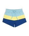 MINNOW BOYS' COLOR BLOCKED REGULAR FIT BOARDIE SWIM TRUNKS - BABY, LITTLE KID, BIG KID