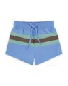 Minnow Boys' Lagoon Color Block Board Shorts - Baby, Little Kid, Big Kid In Blue