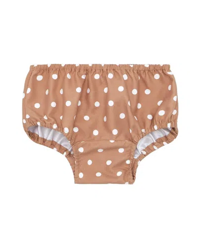 Minnow Kids' Diaper Cover In Brown