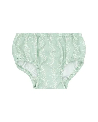 Minnow Kids'  Diaper Cover In Green