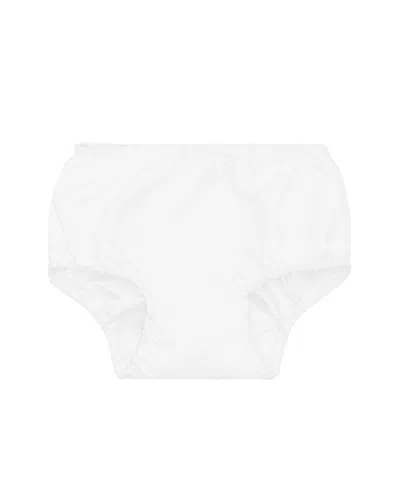 Minnow Babies'  Diaper Cover In White