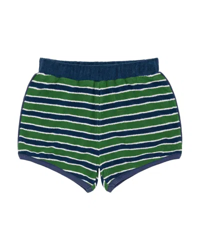 Minnow Kids'  French Terry Short In Blue