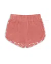 Minnow Girls' French Terry Shorts - Little Kid, Big Kid In Red