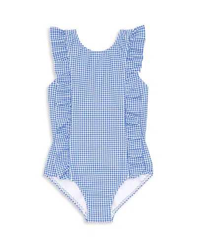 Minnow Girls' Ruffled One Piece Swimsuit - Baby, Little Kid, Big Kid