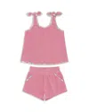 Minnow Girls' Tie Knot Tank Top & Shorts Set - Baby, Little Kid, Big Kid